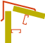 Cumeeira Shed Dentada